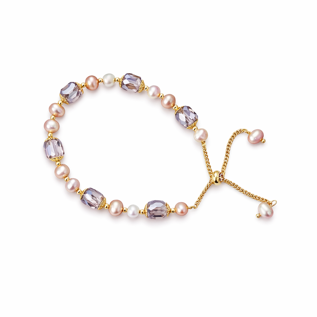 Soft Blush Pearl Bracelet