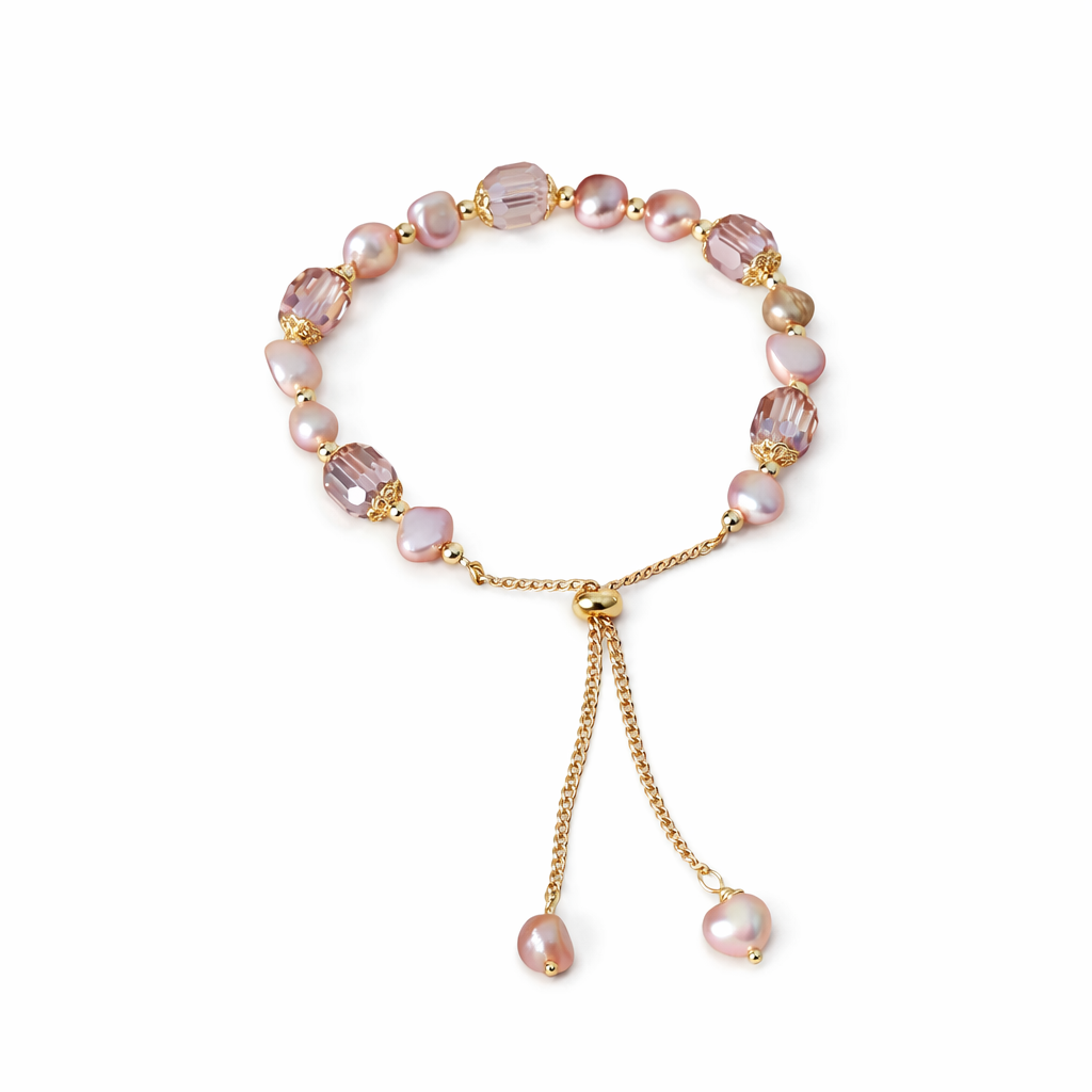 Soft Blush Pearl Bracelet