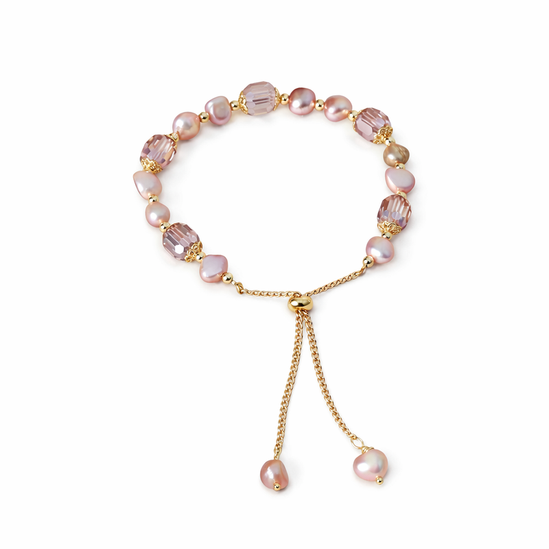 Soft Blush Pearl Bracelet