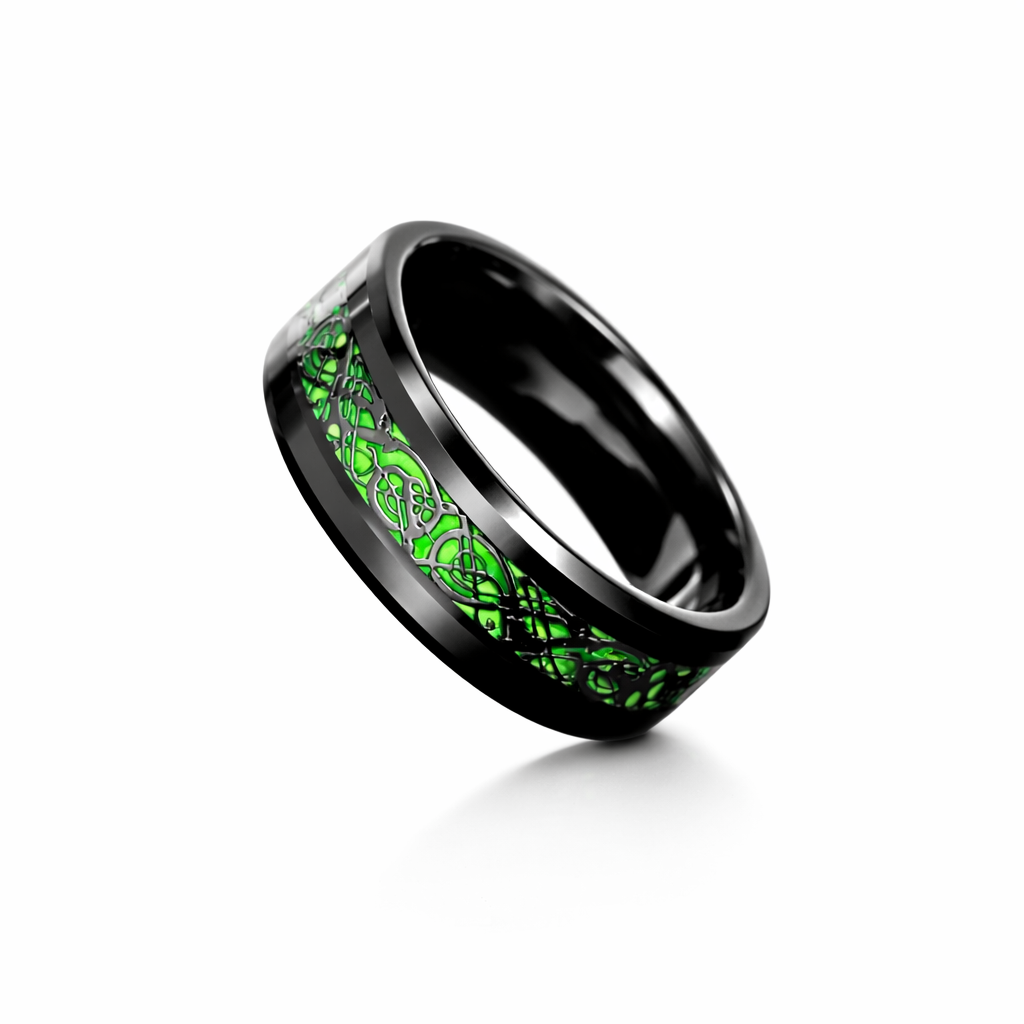 Emerald Bond Ring