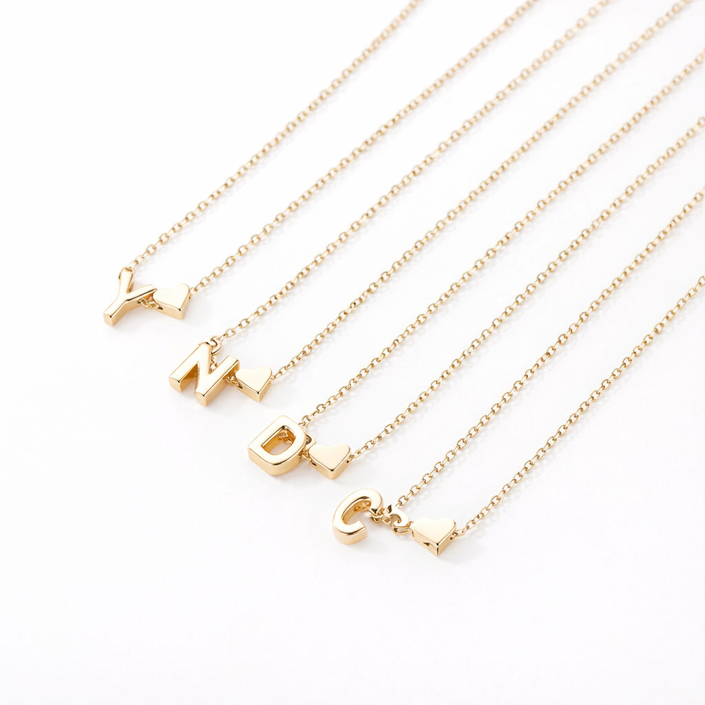 My Initial Love Necklace