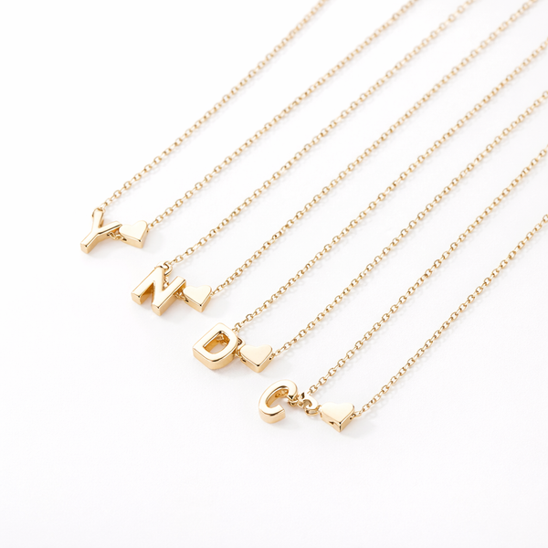 My Initial Love Necklace