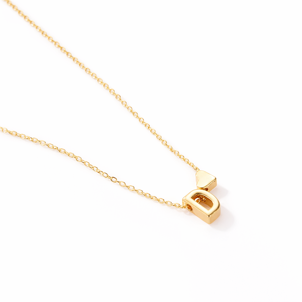 My Initial Love Necklace